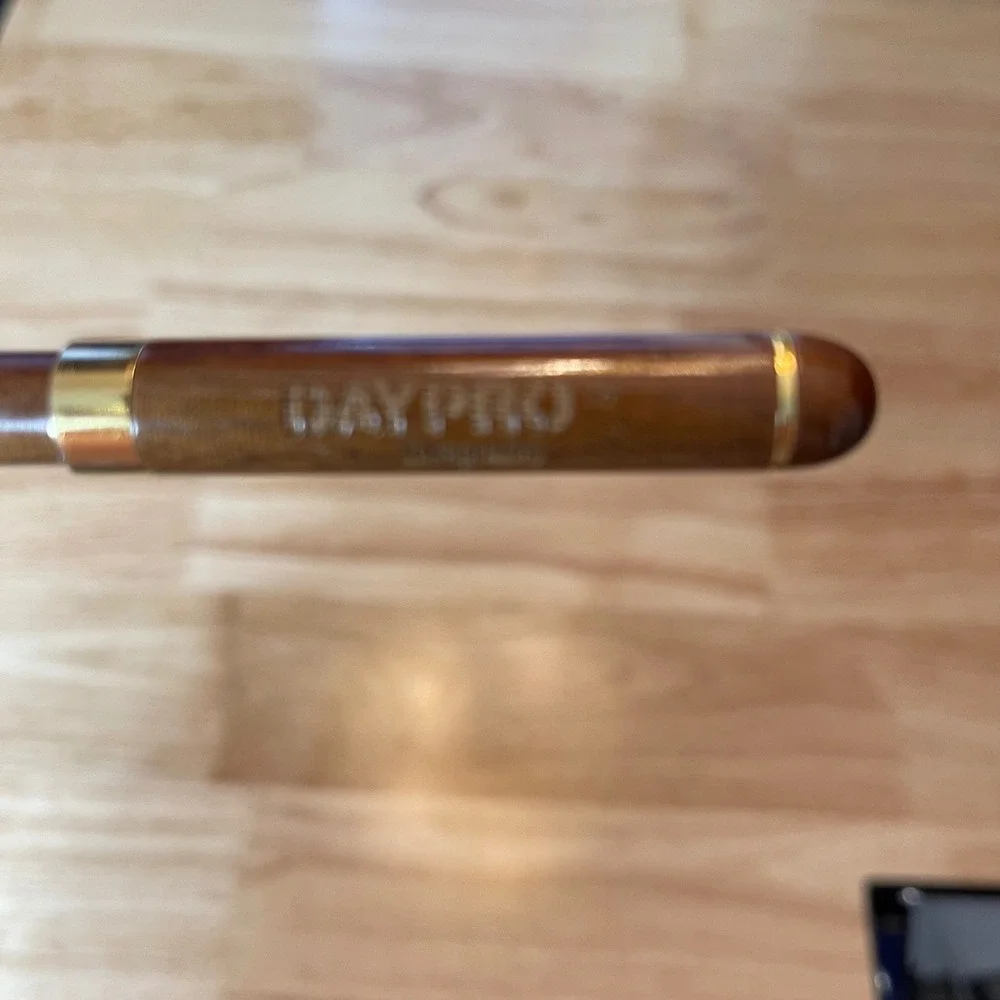 Daypro Genuine Wood‎ Ballpoint Pen Gold Trim Engraved Logo Drug Oxaprozin Searle